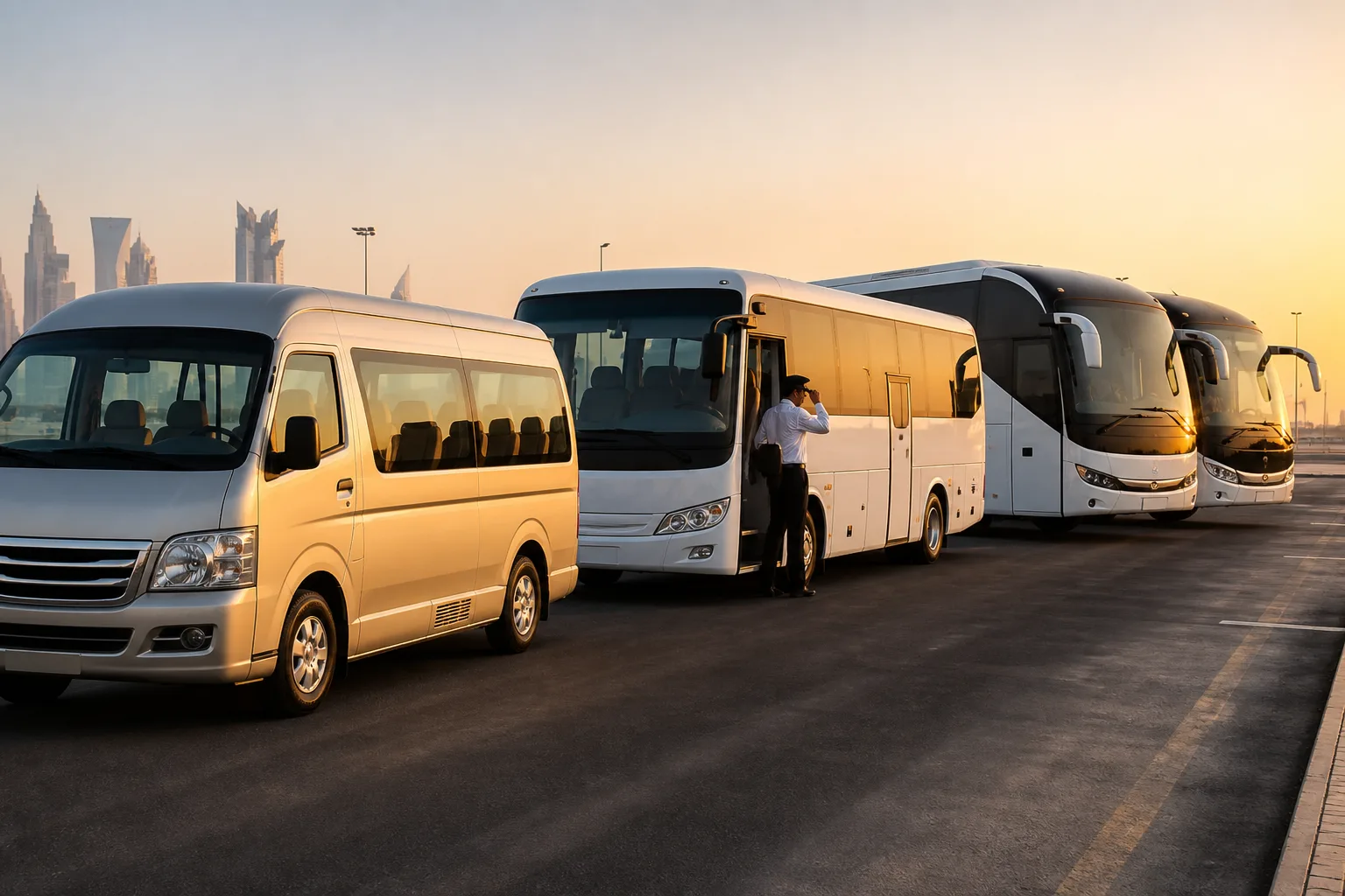 Div transport buses