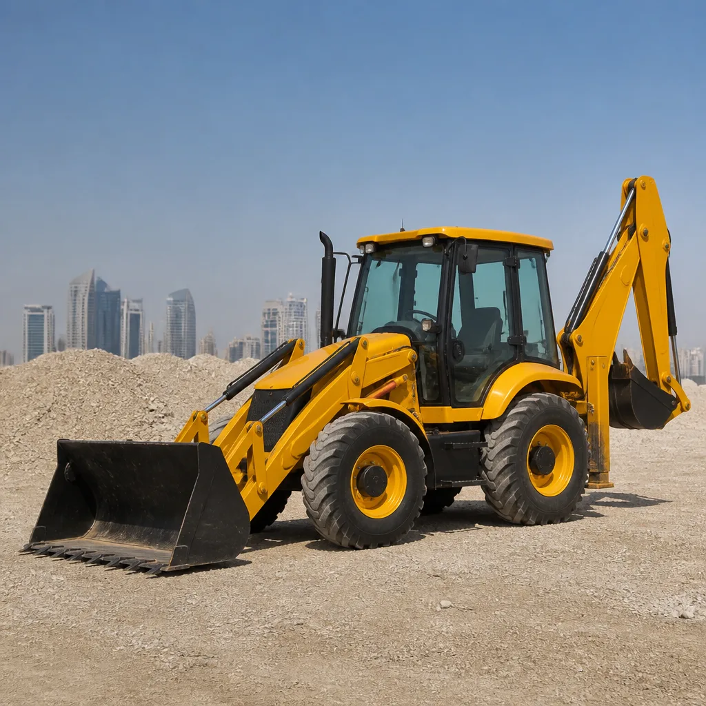 Equip backhoe loader
